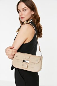 CD Shoulder Bag - Beige