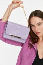 CD Shoulder Bag - Purple