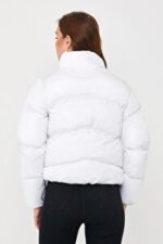 CD Jacket - White - Puffer - Image 2